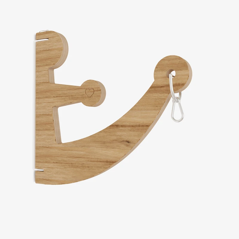 Anker Wandhalterung In Eiche Oder Esche 1 Anker Wandhalterung In Eiche Oder Esche