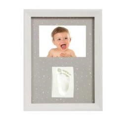 Bilderrahmen-Abdruck-Set Für Babys Hand Oder Fuß