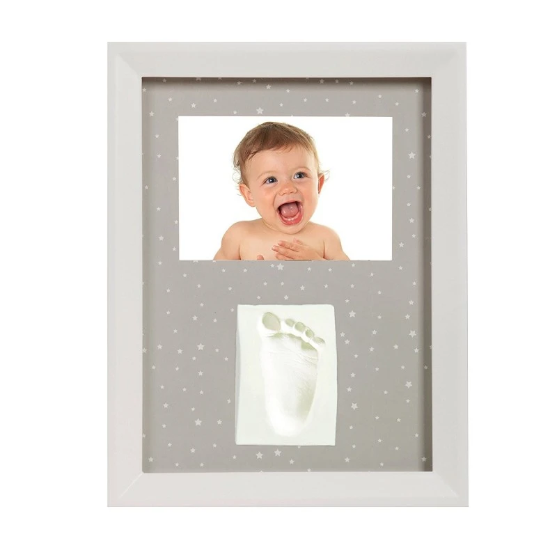 Bilderrahmen-Abdruck-Set Für Babys Hand Oder Fuß 1 Bilderrahmen-Abdruck-Set Für Babys Hand Oder Fuß