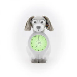 ZAZU DAVY Der Hund In Taupe Schlaftrainer Mit Uhr Und Nachtlicht -Kinderwelt Angebote Store davy der hund in gruen schlaftrainer mit uhr und nachtlicht 26