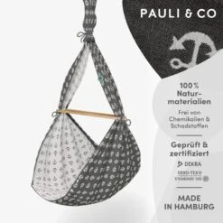 Premium Federwiege Anker In Anthrazit