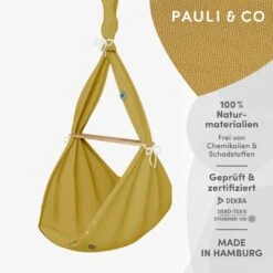 Premium Federwiege Natur In Senf