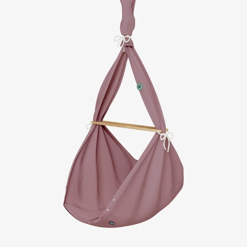 Premium Federwiege Natur In Flieder 3 Premium Federwiege Natur In Flieder – Bild 3