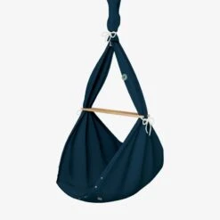 Premium Federwiege Natur In Nachtblau -Kinderwelt Angebote Store federwiege jacquard baumwolle motiv 1 74