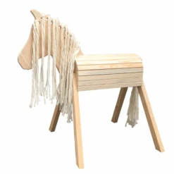 Holzpferd Flocky