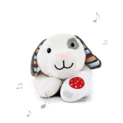 ZAZU Kuscheltier Hund Dex Mit Herzschlagsimulation