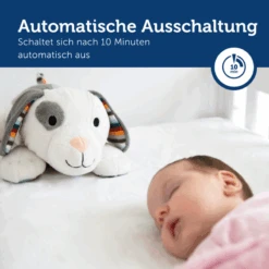ZAZU Kuscheltier Hund Dex Mit Herzschlagsimulation -Kinderwelt Angebote Store kuscheltier hund dex mit herzschlagsimulation 4