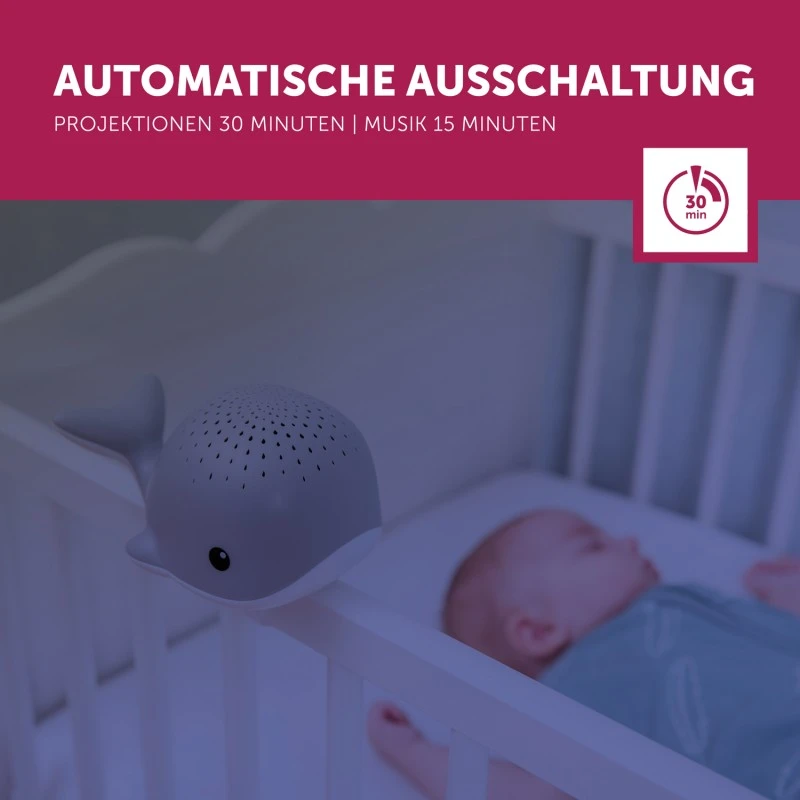 ZAZU Lichtprojektor Wally Der Wal In Blau 6 ZAZU Lichtprojektor Wally Der Wal In Blau – Bild 6