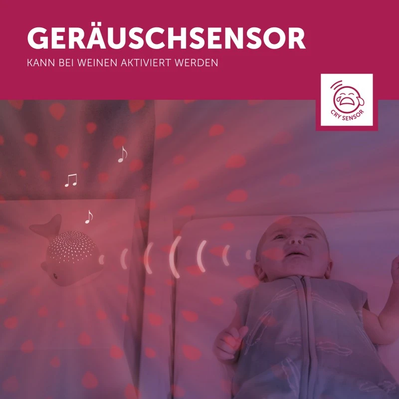 ZAZU Lichtprojektor Wally Der Wal In Grau 5 ZAZU Lichtprojektor Wally Der Wal In Grau – Bild 5