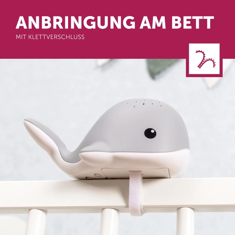 ZAZU Lichtprojektor Wally Der Wal In Grau 7 ZAZU Lichtprojektor Wally Der Wal In Grau – Bild 7