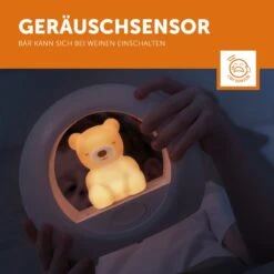 ZAZU Nachtlicht Und Leuchte BILLY Der Bär In Camel -Kinderwelt Angebote Store nachtlicht und leuchte billy der baer in gruen 12
