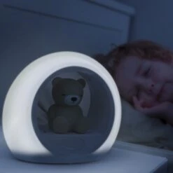 ZAZU Nachtlicht Und Leuchte BILLY Der Bär In Grün -Kinderwelt Angebote Store nachtlicht und leuchte billy der baer in gruen 6