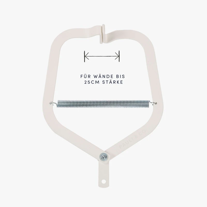 Premium Türklammer In Matt-Weiß 1 Premium Türklammer In Matt-Weiß