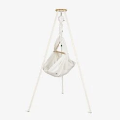 Promotion Set Natur Kreide, Schurwolle + Tripod SMART Champagner Matt, Esche Weiß Geölt + Motor Pure