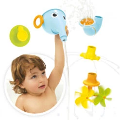 Yookidoo Schöpfspiel Elefant In Blau Für Die Badewanne -Kinderwelt Angebote Store schoepfspiel elefant in blau fuer die badewanne 2