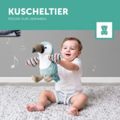 ZAZU TIMO Der Tukan - Klatschendes Kuscheltier Mit Gesang -Kinderwelt Angebote Store timo der tukan klatschendes kuscheltier mit gesang 4