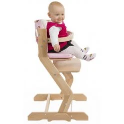 TiSsi Hochstuhl Aus Holz In Buche-Natur