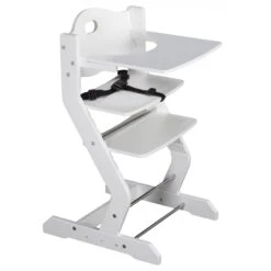 TiSsi Hochstuhl Aus Holz In Weiß -Kinderwelt Angebote Store tissi hochstuhl buche natur 5