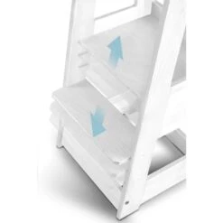 TiSsi Lernturm Felix In Buche Weiss -Kinderwelt Angebote Store tissi lernturm felix buche natur 29