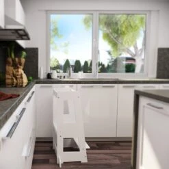 TiSsi Lernturm Felix In Buche Weiss -Kinderwelt Angebote Store tissi lernturm felix buche natur 31