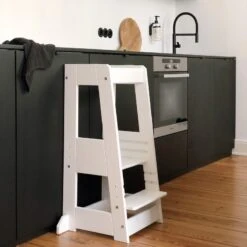 TiSsi Lernturm Felix In Buche Weiss -Kinderwelt Angebote Store tissi lernturm felix buche natur 36