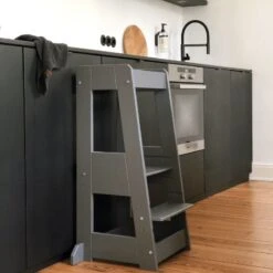 TiSsi Lernturm Felix In Buche Grau -Kinderwelt Angebote Store tissi lernturm felix buche natur 60