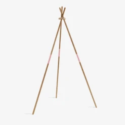 Tripod Massivholzgestell In Esche Weiß Geölt